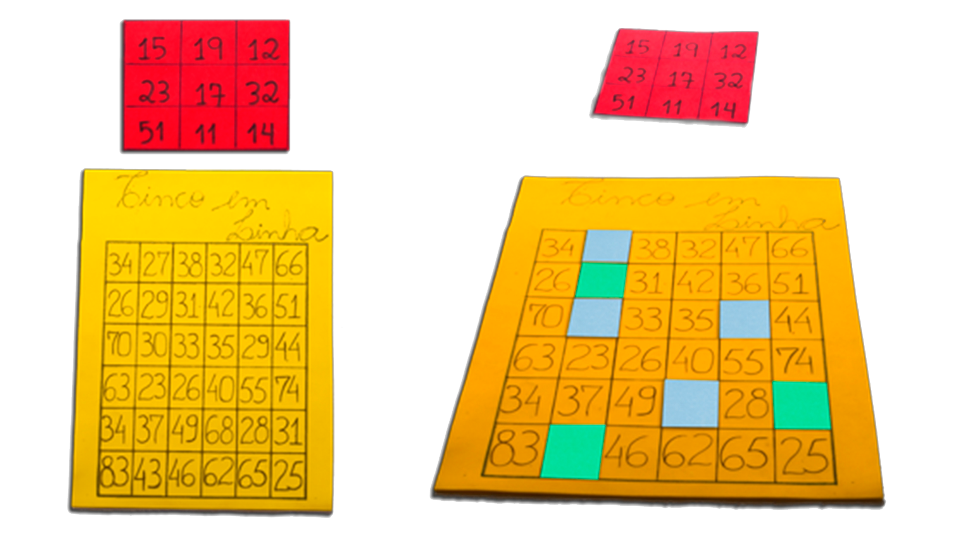 Cinco em Linha (Multiplicação)