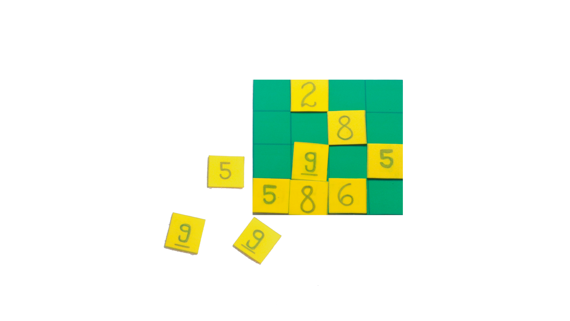 quadrado magico soma 3,0​ 